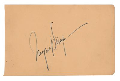 Lot #496 Ingrid Bergman Signature - Image 1