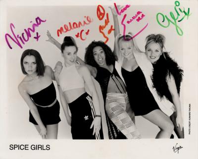 Lot #452 Spice Girls Signed Photograph