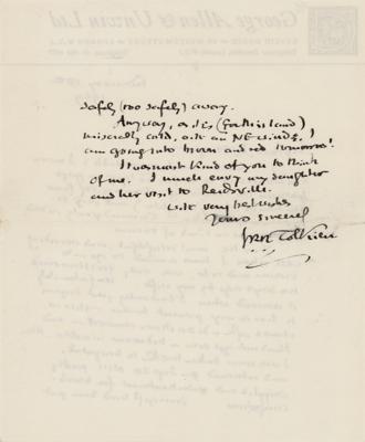 Lot #331 J. R. R. Tolkien Handwritten Letter Signed - Image 2