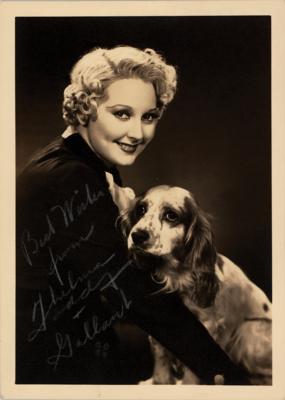 Lot #624 Thelma Todd Signed Photograph
