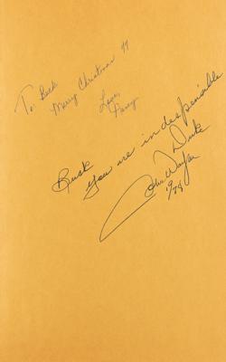 Lot #483 John Wayne Signed Book - Image 2