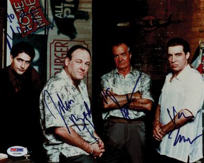 Lot #611 The Sopranos Signed Photograph