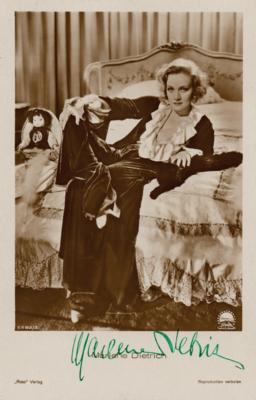 Lot #520 Marlene Dietrich Signed Photograph - Image 1