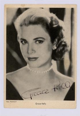 Lot #465 Grace Kelly Signed Photograph