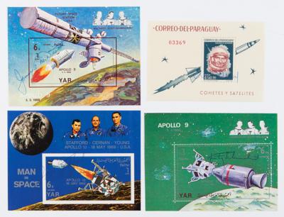 Lot #214 Astronauts Signed 'Sieger' Stamp Collection (20) - Image 6