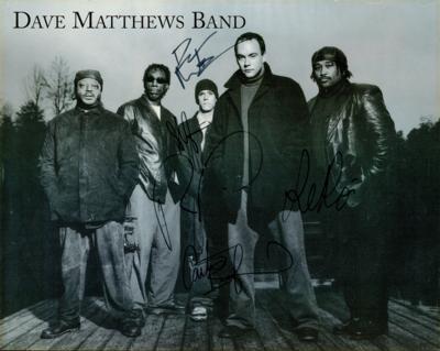 Lot #432 Dave Matthews Band Signed Poster - Image 1