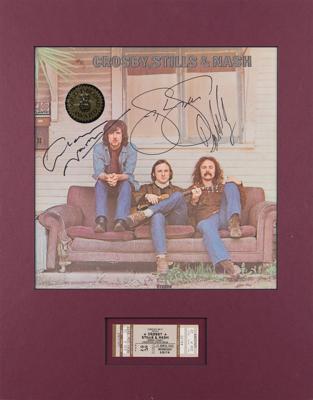 Lot #424 Crosby, Stills, and Nash Signed Album - Image 1