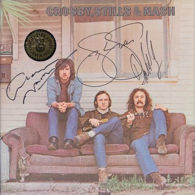 Lot #424 Crosby, Stills, and Nash Signed Album - Image 2