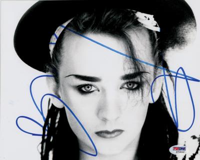 Lot #450 Boy George Signed Photograph - Image 1