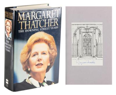 Lot #187 Margaret Thatcher Signed Book