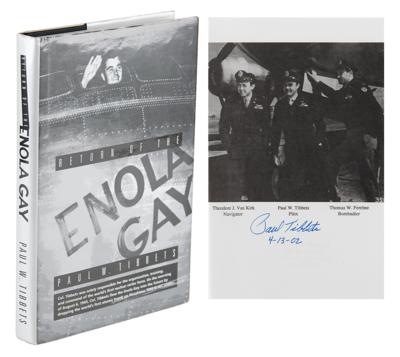 Lot #202 Enola Gay: Paul Tibbets Signed Book
