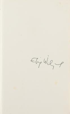 Lot #191 Elie Wiesel Signed Book - Image 2