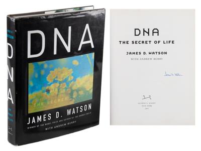 Lot #138 DNA: James D. Watson Signed Book
