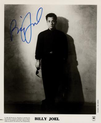 Lot #428 Billy Joel Signed Photograph - Image 1