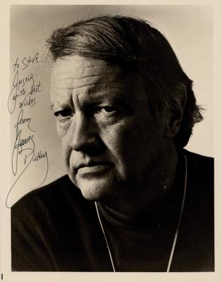 Lot #340 James Dickey Signed Photograph - Image 1