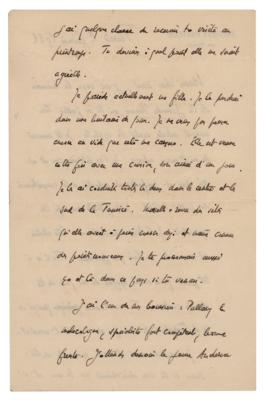 Lot #111 Charles Nicolle Autograph Letter Signed - Image 2