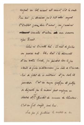 Lot #111 Charles Nicolle Autograph Letter Signed - Image 3