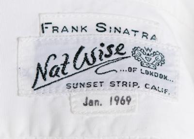 Lot #477 Frank Sinatra Personally-Owned Traveling Tuxedo Shirt - Image 3