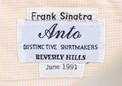Lot #479 Frank Sinatra Personally-Owned Collared Shirt - Image 3