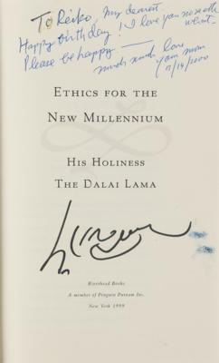 Lot #136 Dalai Lama Signed Book - Image 2
