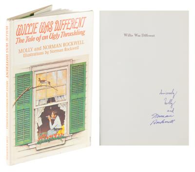 Lot #302 Norman Rockwell Signed Book