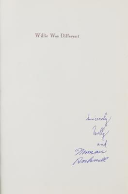 Lot #302 Norman Rockwell Signed Book - Image 2