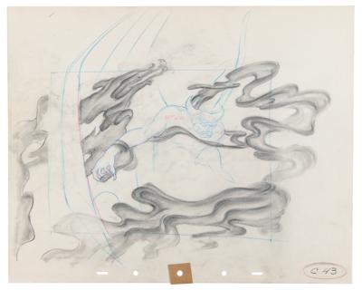 Lot #723 Chernabog production drawing from Fantasia - Image 1