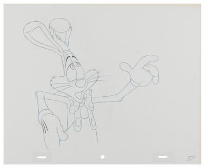 Lot #873 Roger Rabbit production drawing from Who Framed Roger Rabbit