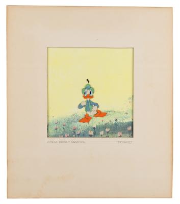 Lot #677 Donald Duck production cel from a Walt Disney cartoon - Image 2