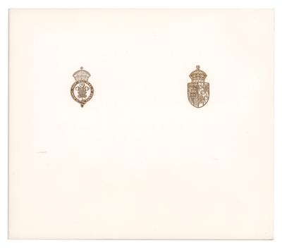 Lot #89 Princess Diana and King Charles III Signed Christmas Card (1991) - Image 2
