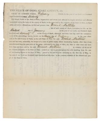 Lot #56 William McKinley Document Signed - Image 2