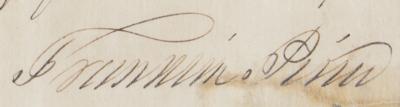 Lot #9 Franklin Pierce Document Signed as President - Image 3