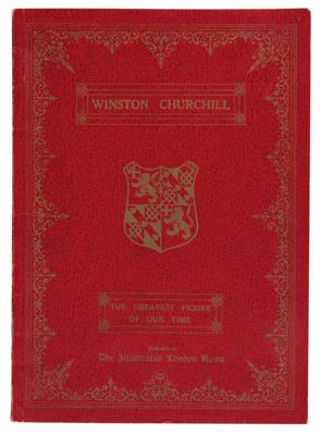 Lot #78 Winston Churchill Signed Book - Image 2