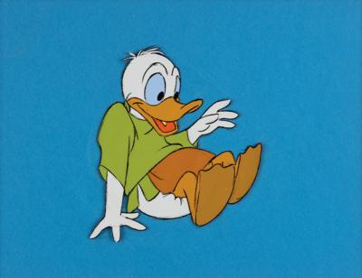 Lot #862 Donald Duck production cel from Steel and America - Image 1