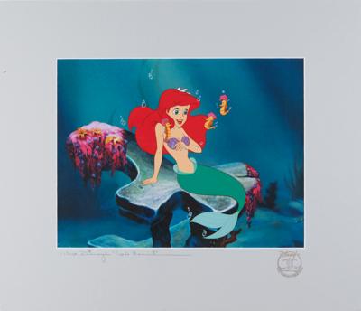 Lot #774 Ariel and Sea Horses limited edition cel for The Little Mermaid - Image 2