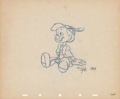 Lot #726 Pinocchio production drawing from Pinocchio - Image 1