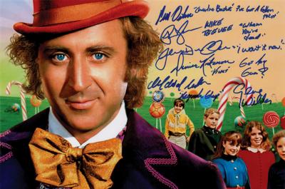 Lot #632 Willy Wonka and the Chocolate Factory Signed Photograph - Image 1