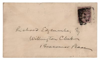 Lot #339 Samuel L. Clemens Hand-Addressed Mailing Envelope - Image 1