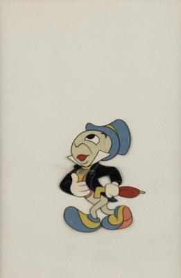 Lot #737 Jiminy Cricket production cel from a Disneyland TV Show - Image 1