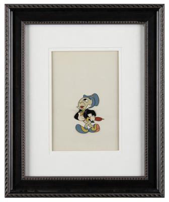 Lot #737 Jiminy Cricket production cel from a Disneyland TV Show - Image 2