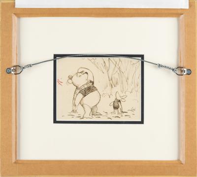 Lot #760 Winnie the Pooh and Piglet double-sided storyboard drawing from Winnie the Pooh and Tigger Too - Image 4