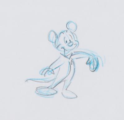 Lot #868 Mickey Mouse production drawings by Mark Henn - Image 1