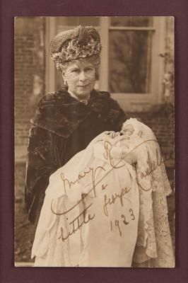 Lot #163 Mary of Teck Signed Photograph