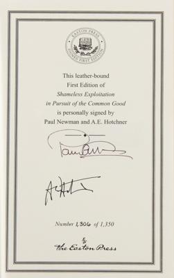 Lot #586 Paul Newman and A. E. Hotchner Signed Book - Image 2