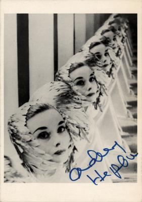 Lot #460 Audrey Hepburn Signed Photograph