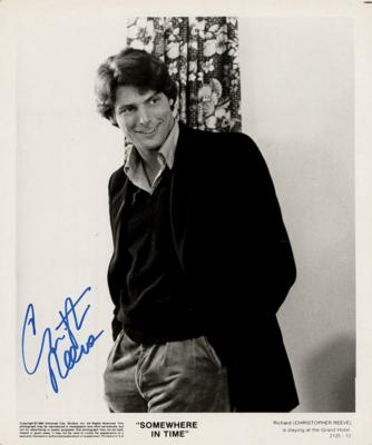 Lot #476 Christopher Reeve Signed Photograph