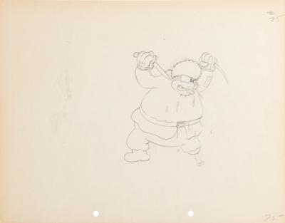 Lot #678 Minnie Mouse and Peg Leg Pete production drawings from The Klondike Kid - Image 3