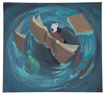 Lot #713 Mickey Mouse concept painting from Fantasia
