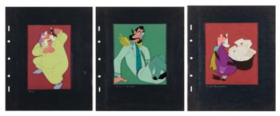 Lot #736 The King, Grand Duke, and King's Messenger production cels from Cinderella - Image 1