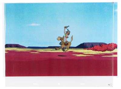 Lot #747 Pecos Bill and Widowmaker production cel from Disneyland TV Show - Image 2